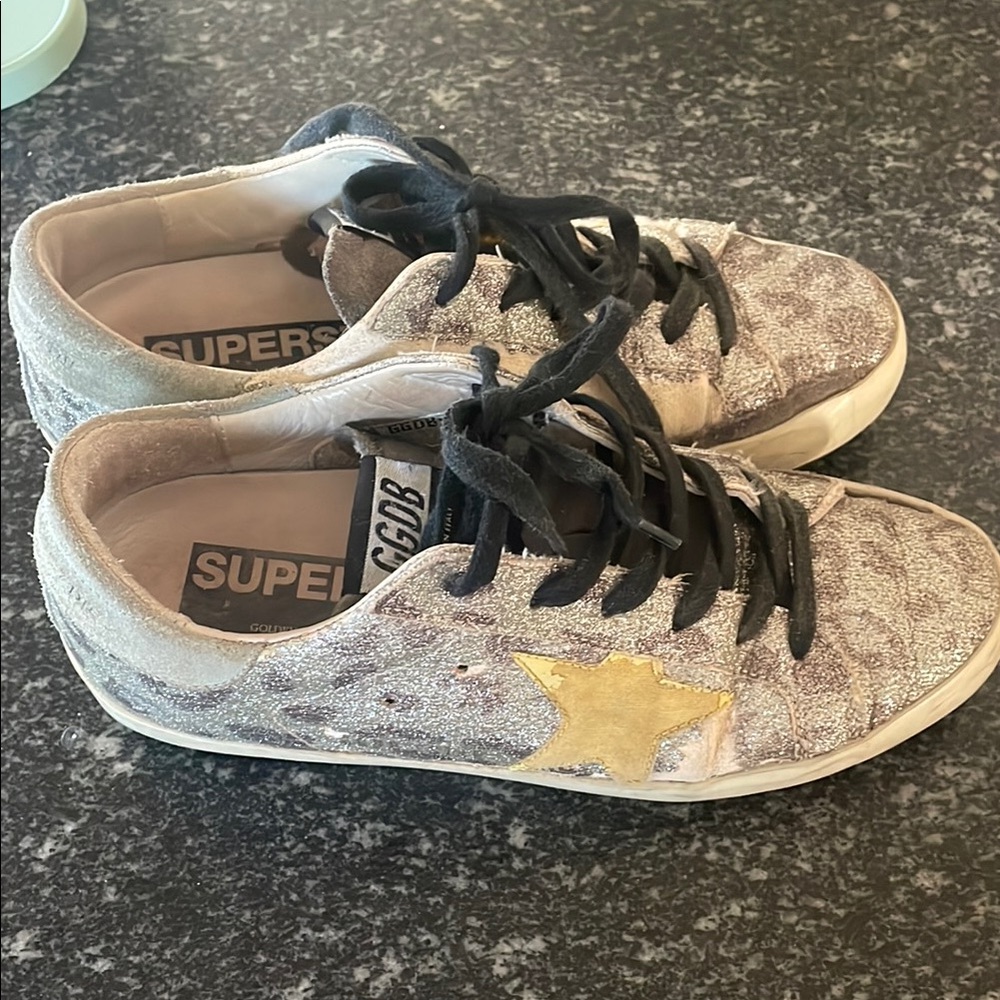 Golden Goose Sneakers with Star Detail